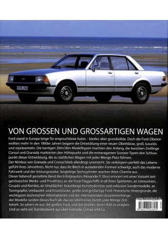 Die großen Ford - Komfort vom Rhein 26 M - Consul & Granada - Scorpio