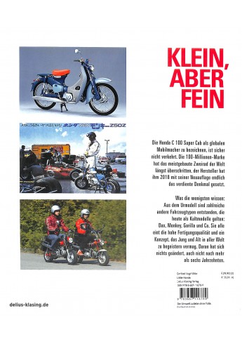 Little Honda Die legendären Kleinmotorräder Super Cub, Dax, Monkey
