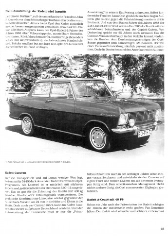 Das große Opel-Kadett-Buch