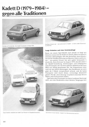 Das große Opel-Kadett-Buch