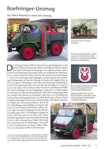 Unimog 1946 bis 2021 - 75 Jahre Unimog