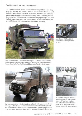 Unimog 1946 bis 2021 - 75 Jahre Unimog