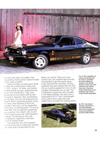 Ford Mustang II & Pinto 1970 tp 1980