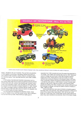 Diecast Toy Cars of the 1950s & 1960s