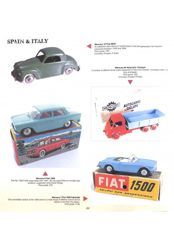 Diecast Toy Cars of the 1950s & 1960s