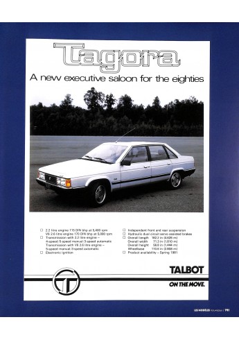 TALBOT 1978-1987