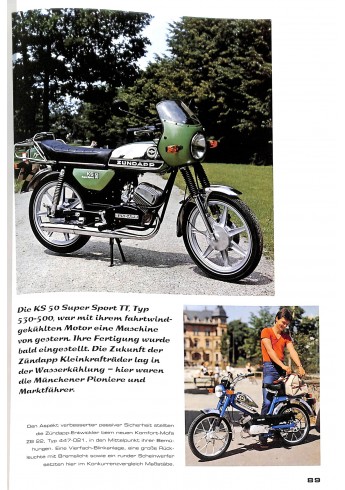 Zündapp - Modellgeschichte 1952 - 1984