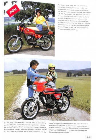 Zündapp - Modellgeschichte 1952 - 1984