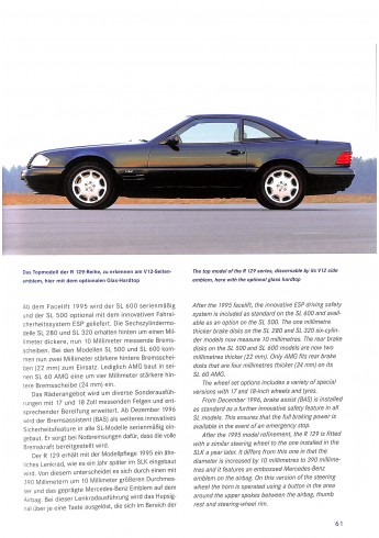 Mercedes Benz - Faszination SL: R 129