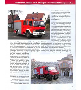 Feuerwehr - Die spektakulärsten Einsatzfahrzeuge