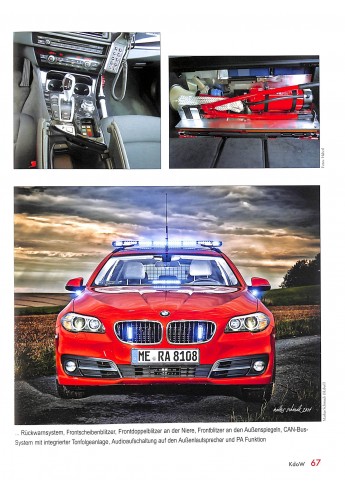 Einsatzleitwagen der Feuerwehr