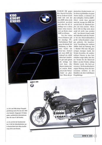 BMW K-Modelle "Der fliegende Ziegelstein"