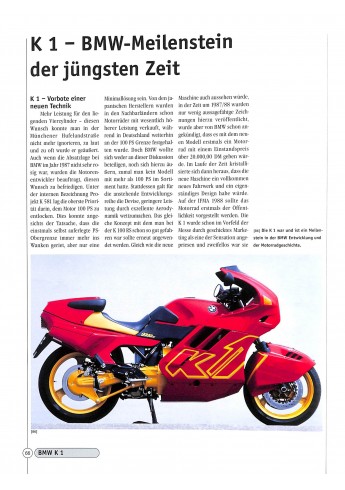 BMW K-Modelle "Der fliegende Ziegelstein"