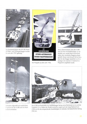 Liebherr – Die Erfolgsgeschichte der Hydraulikbagger Band 1: Standard- und Großbagger
