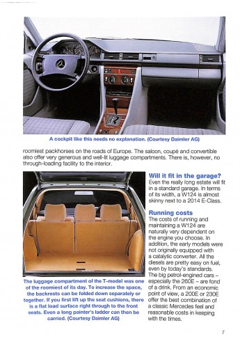 Mercedes Benz W 124 - All Models from 1984 to 1997
