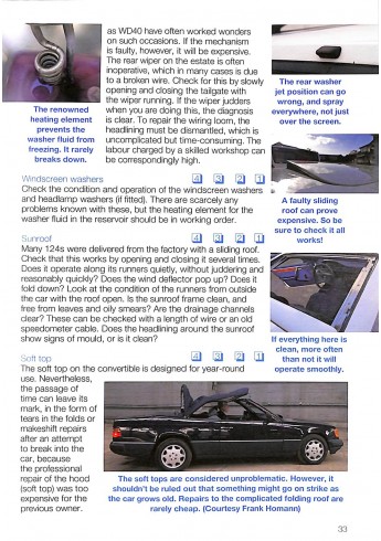 Mercedes Benz W 124 - All Models from 1984 to 1997