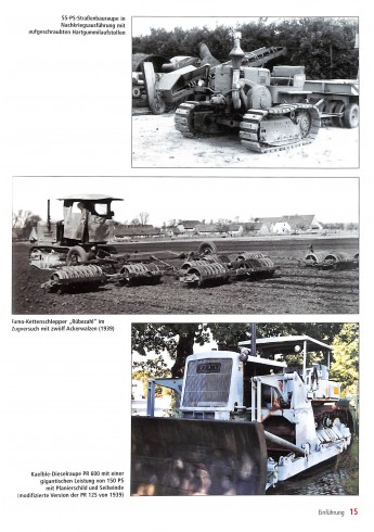 Raupenschlepper Prospekte-Grafiken-Bilder