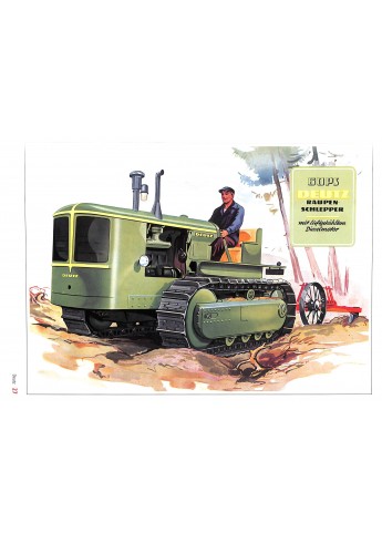 Raupenschlepper Prospekte-Grafiken-Bilder