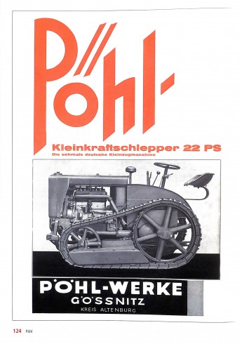 Raupenschlepper Prospekte-Grafiken-Bilder