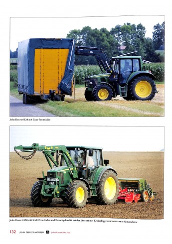 John Deere Traktoren im Einsatz