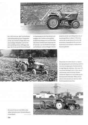 Lanz Bulldog - Bilder aus vergangenen Zeiten
