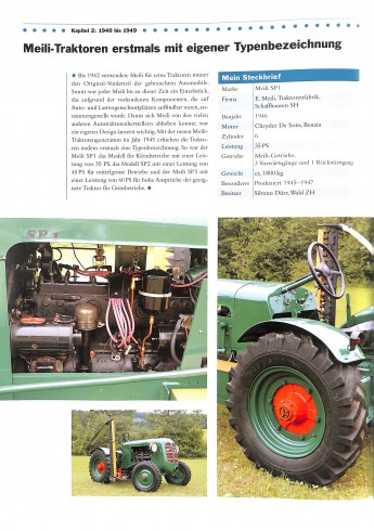 Schweizer Traktoren und Landmaschinen Band 1