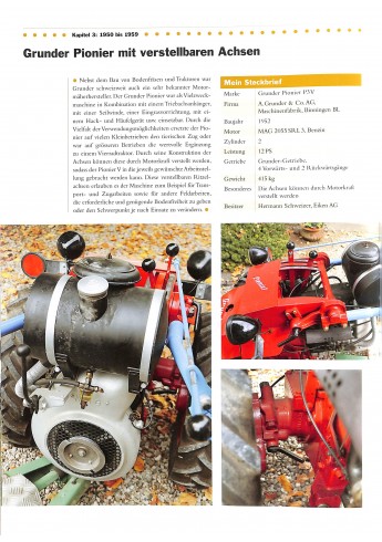 Schweizer Traktoren und Landmaschinen Band 1