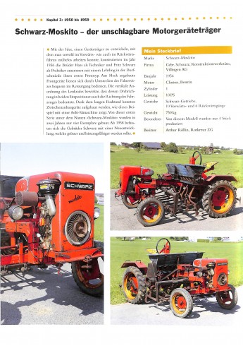Schweizer Traktoren und Landmaschinen Band 1