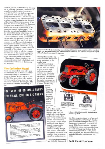Tractor & Machinery - Allis B Restoration
