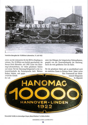 HANOMAG in Wort und Bild: Das Jahrbuch 2012