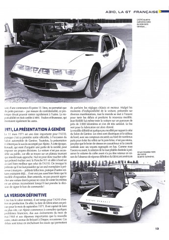 Le Guide Alpine A-310 4 & 6 cylinders 2e editie
