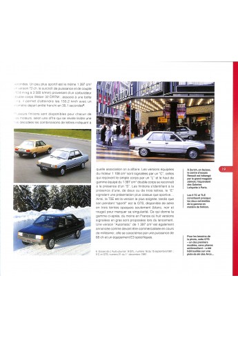 Les Renault 9 et 11 de mon Père