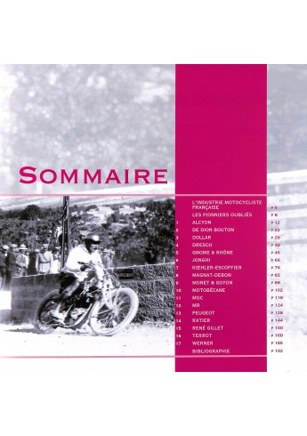 Motos Francaises 1869-1962
