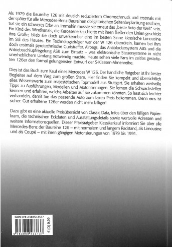 Praxisratgeber Klassikerkauf: MB S-Klasse (W 126)
