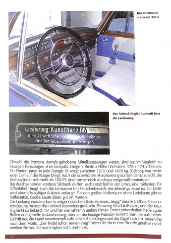Praxisratgeber Klassikerkauf: Mercedes-Benz Ponton