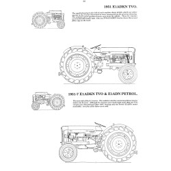 Fordson Major 'New Major E1As' 1951-1964