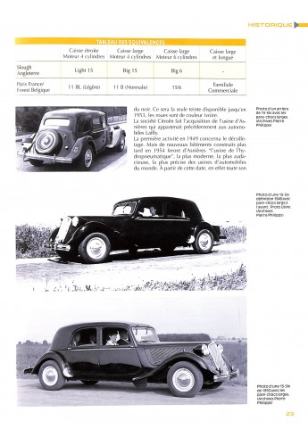 Le Guide Traction 11 ET 15-SIX 1945-1957