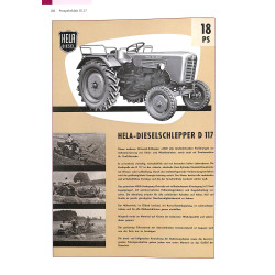 Hela Traktoren Alle Typen und Prospekte