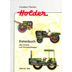 Holder Datenbuch aller Einachs- und Vierradschlepper