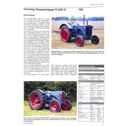 Hanomag, Profile 3 , Die kleinen und mittelschweren modellen