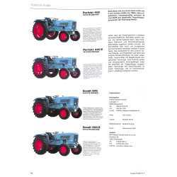 Hanomag, Profile 3 , Die kleinen und mittelschweren modellen