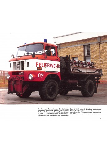 Feuerwehren in Ostdeutschland - Fahrzeuge von 1945 - 1990