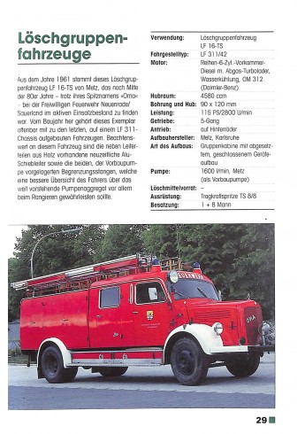 Mercedes Benz Feuerwehren L3500/L311