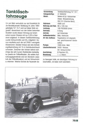 Mercedes Benz Feuerwehren L3500/L311