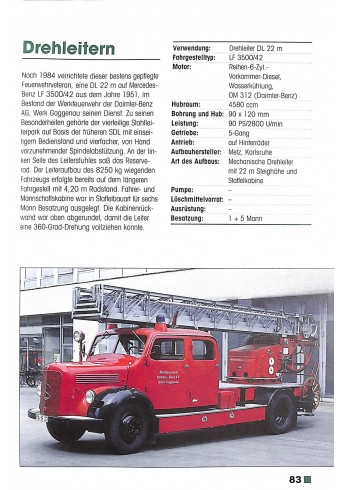 Mercedes Benz Feuerwehren L3500/L311
