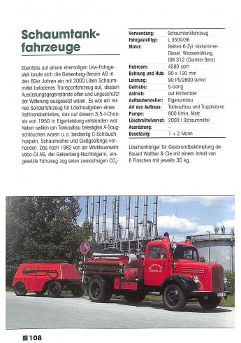 Mercedes Benz Feuerwehren L3500/L311