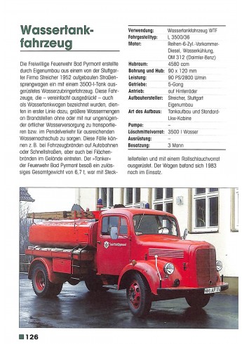Mercedes Benz Feuerwehren L3500/L311