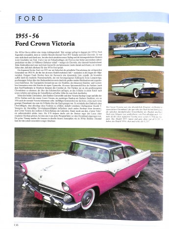 Amerikanische Automobile der 50er und 60er Jahre