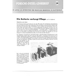 Porsche Diesel Lehrbriefe 1-30