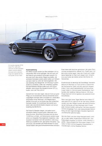 Alfa Romeo Alfetta Coupé GT/GTV -  Der Keil aus Arese
